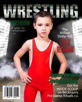8x10 Magazine Cover Wrestling Sample_Samples