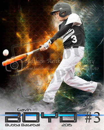 Gavin Boyd 16x20 poster WM